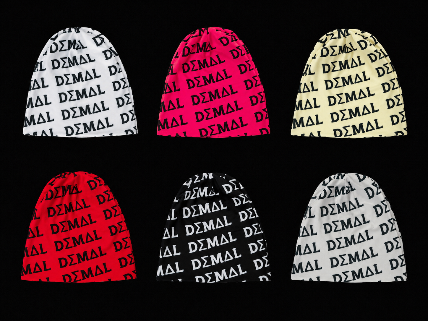 DΣM∆L All-Over Logo Beanie