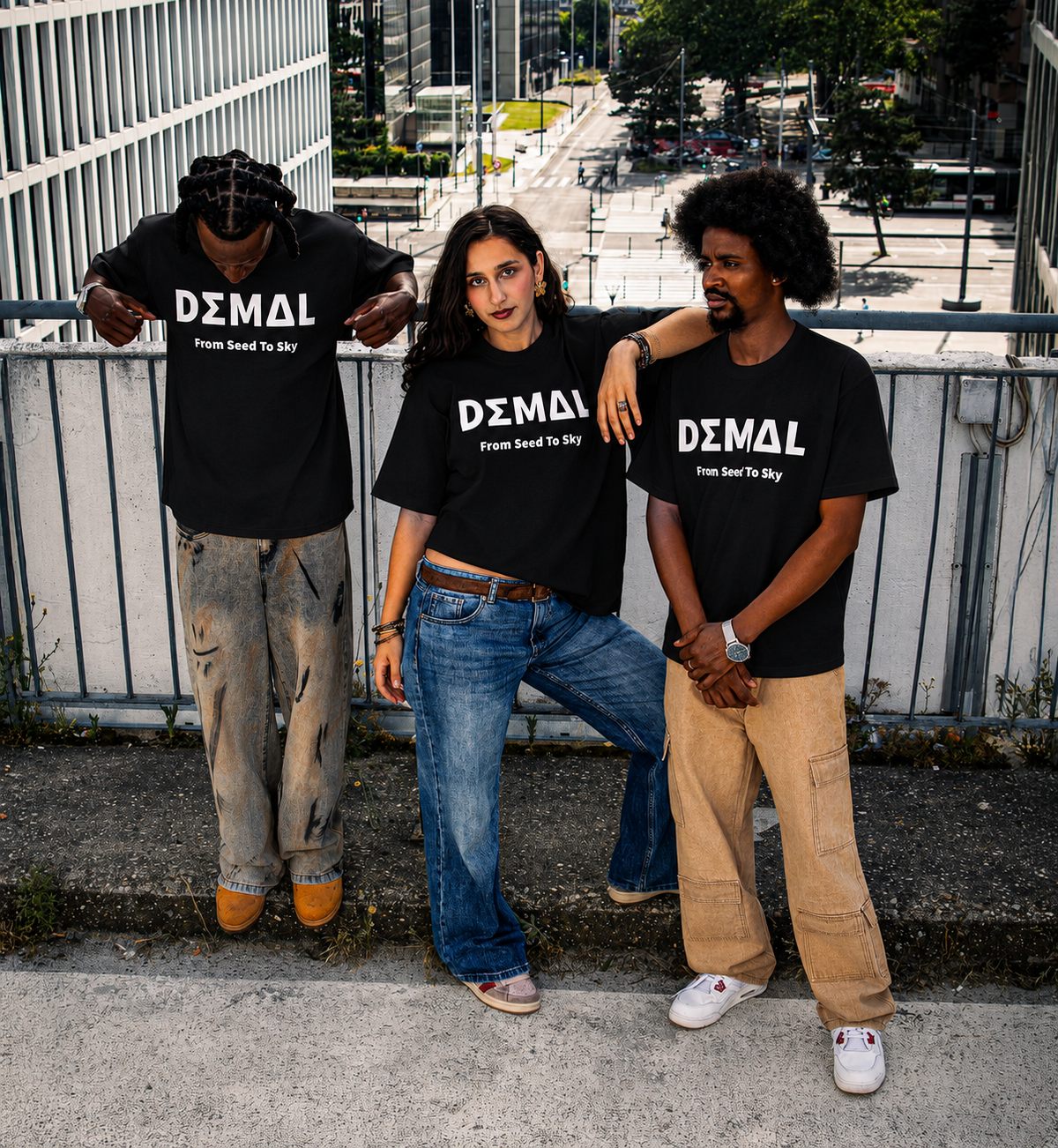 T-shirt DΣM∆L Premium Oversized Fsts.