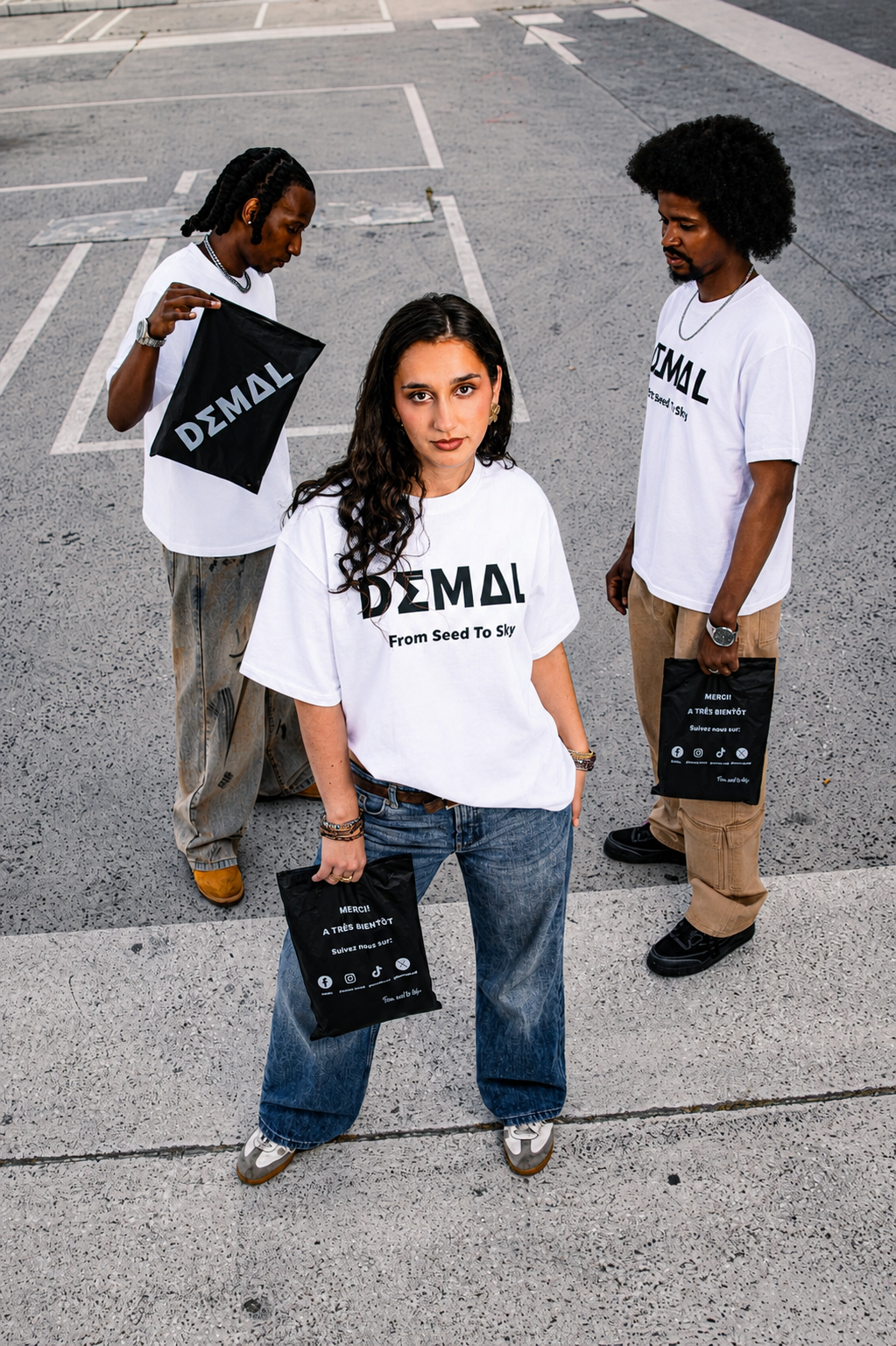 T-shirt DΣM∆L Premium Oversized Fsts.