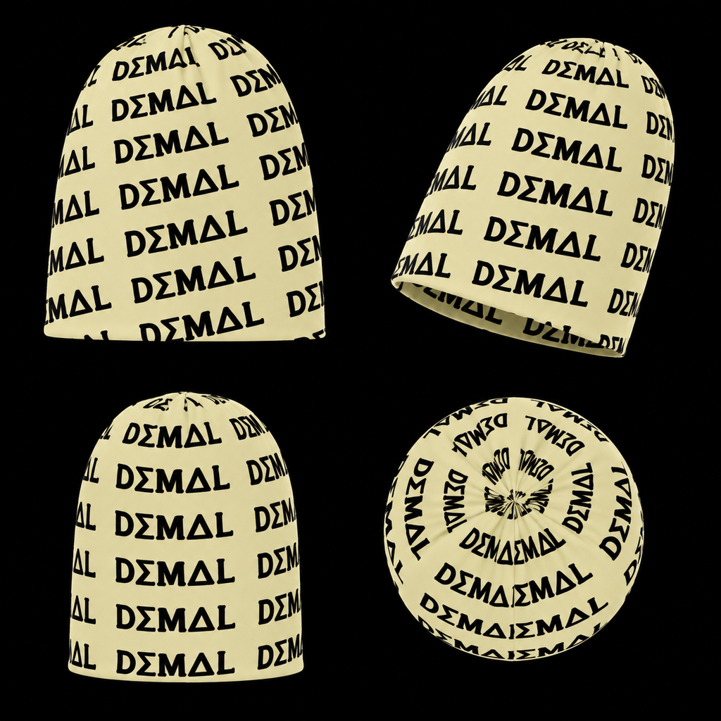 DΣM∆L All-Over Logo Beanie