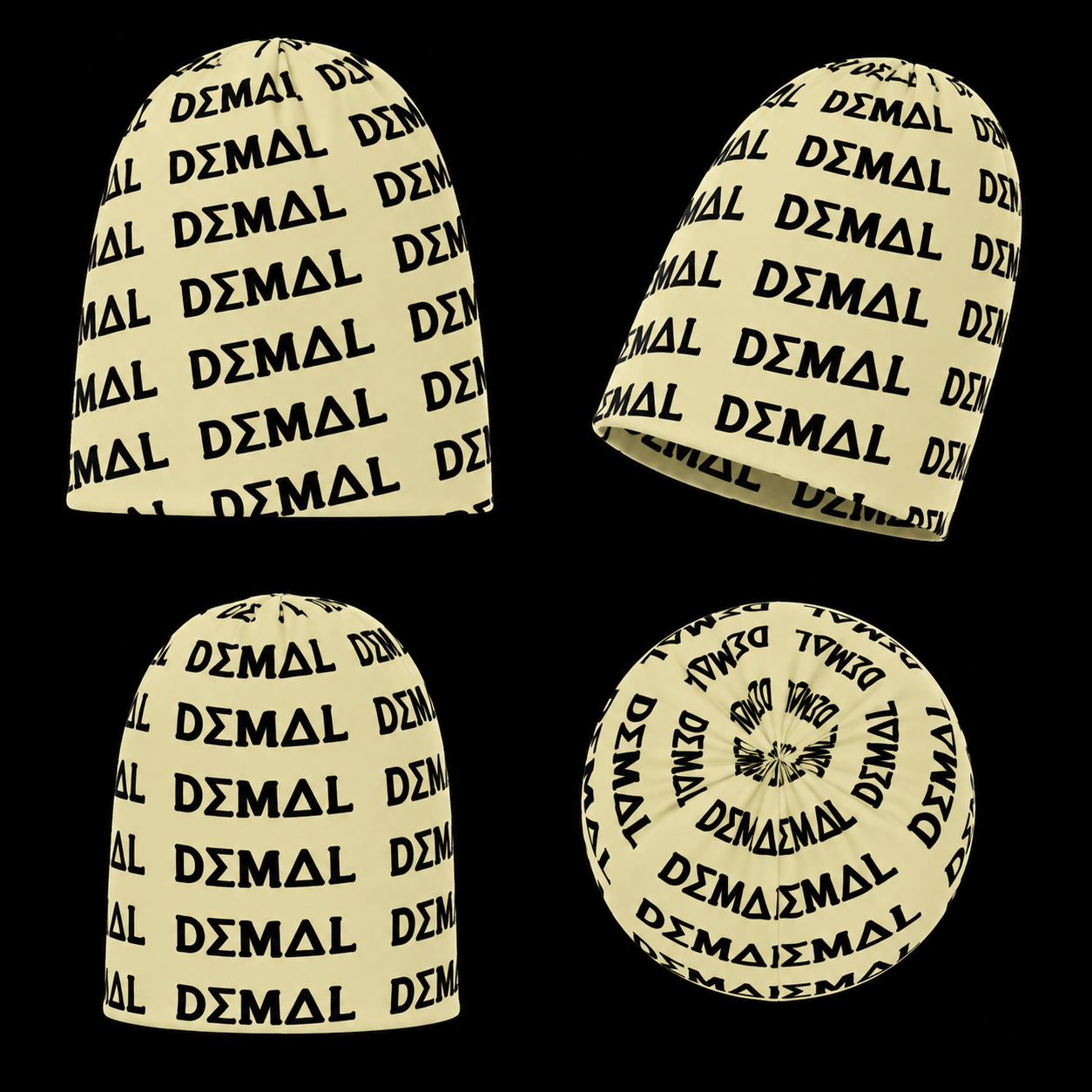 DΣM∆L All-Over Logo Beanie