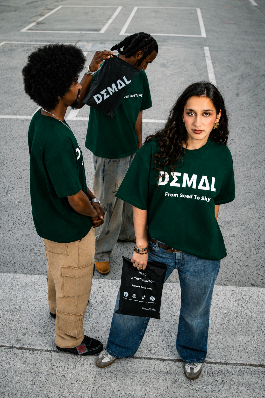 T-shirt DΣM∆L Premium Oversized Fsts.