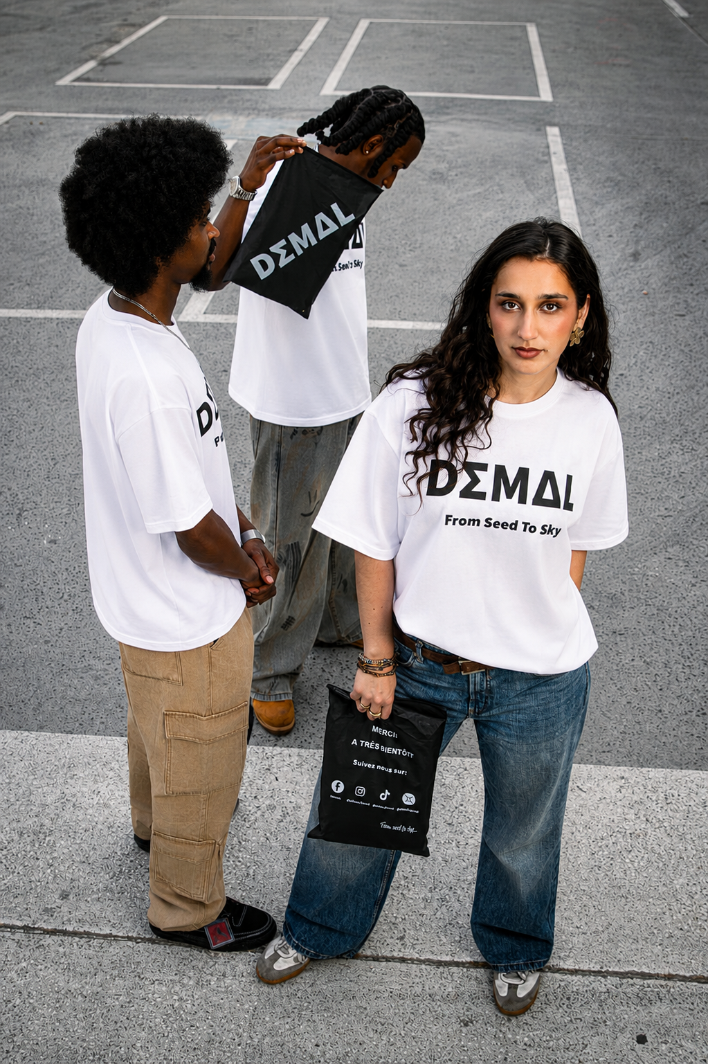 T-shirt DΣM∆L Premium Oversized Fsts.
